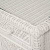 Santa-Cruz-desk-chair-set-drawer--Wicker-Top-detail-Tropical-white-finish