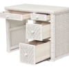 Santa-Cruz-desk-chair-set-drawer--Wicker-detail-Tropical-coastal-white-finish