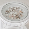 Monaco-white-end-table-for-beach-decor-collectables-with-shells