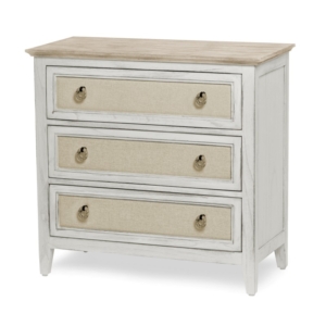Captiva-Island-distressed-tan-white-casual-Chest-and-fabric-on-drawers