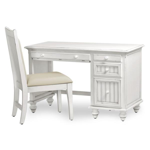 Monaco-distressed-white-wood-desk-and-chair-for-bedroom-home-office